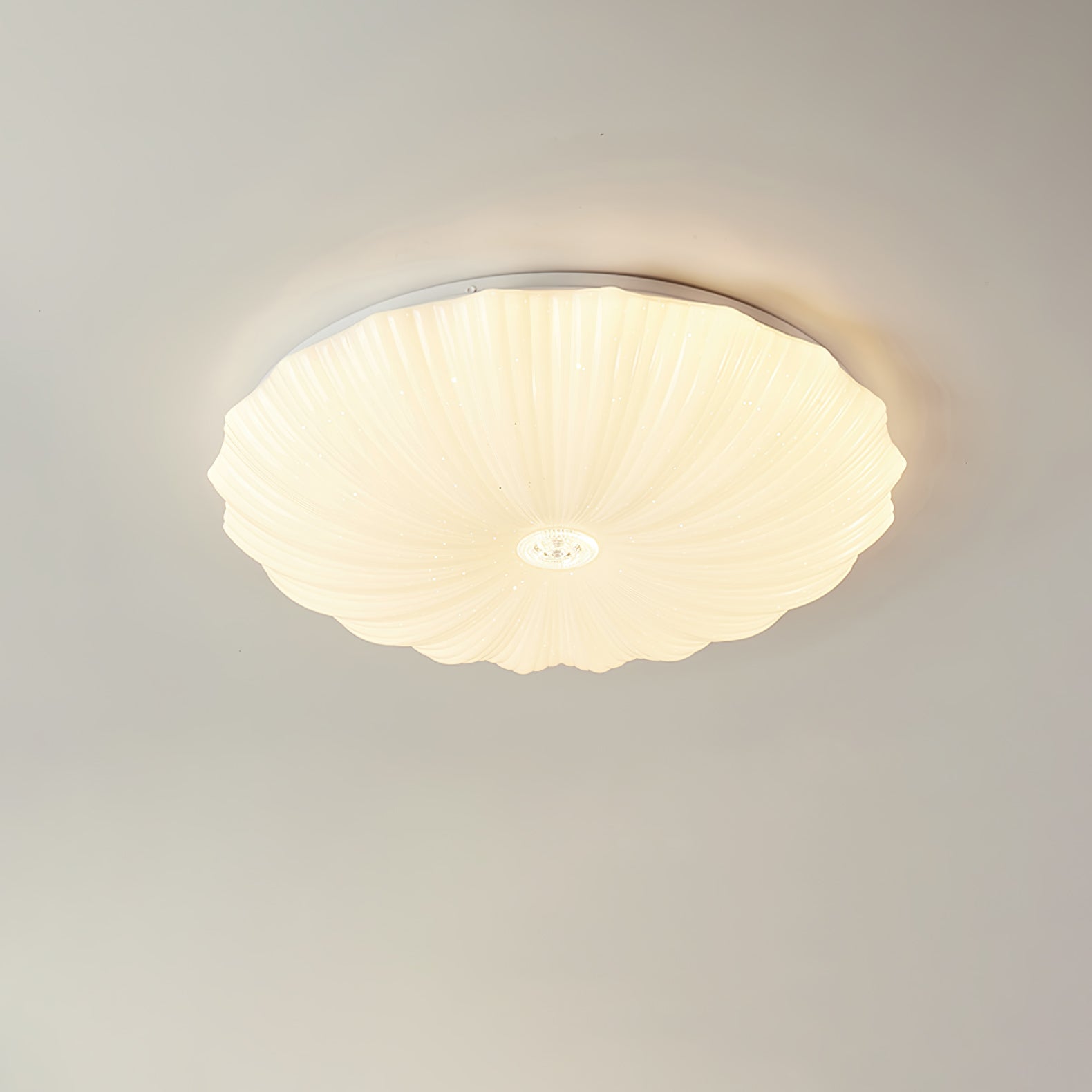 Acrylic Shell Round Ceiling Lamp - Lamp Outdoor