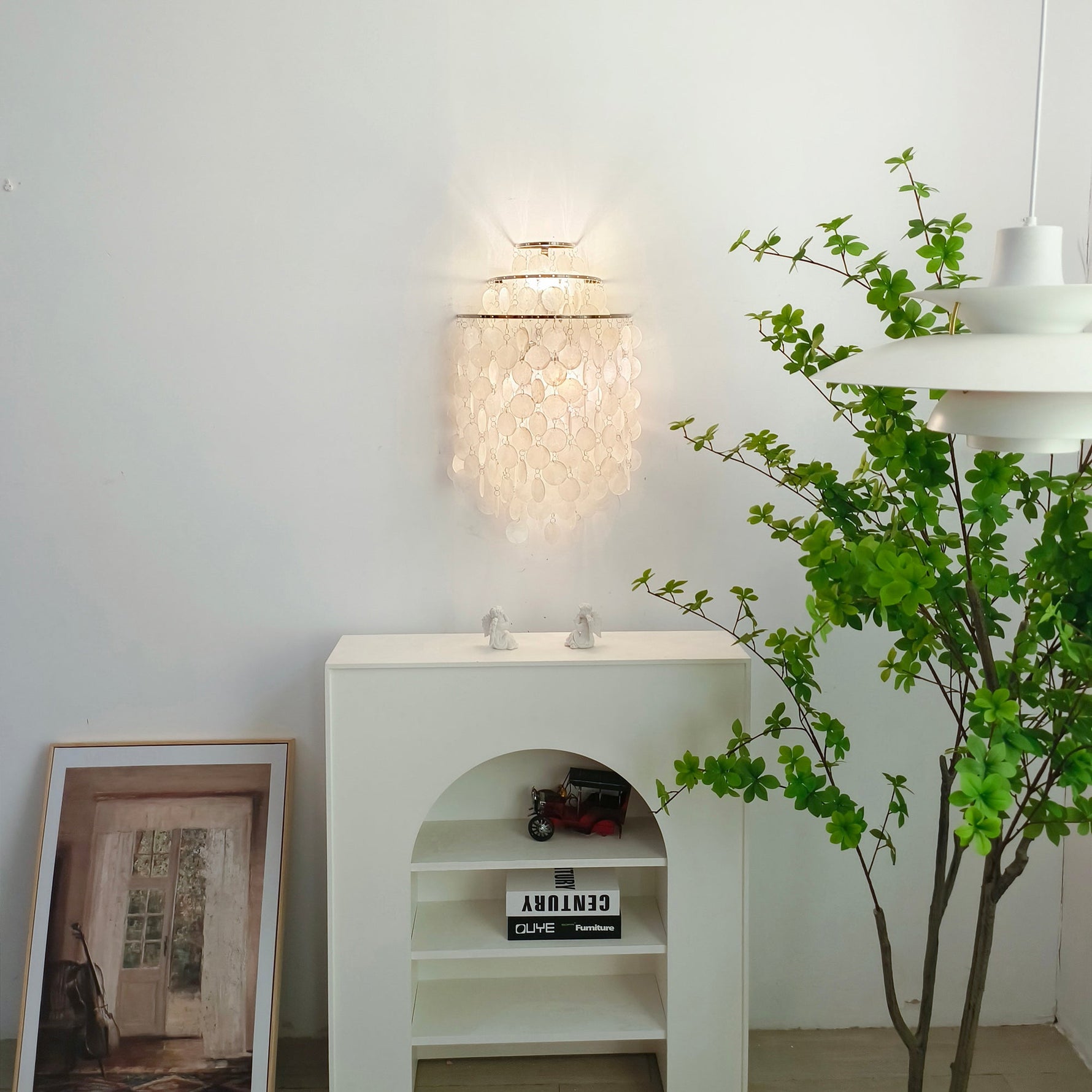 Shell Cascading Wall Light - Lamp Outdoor