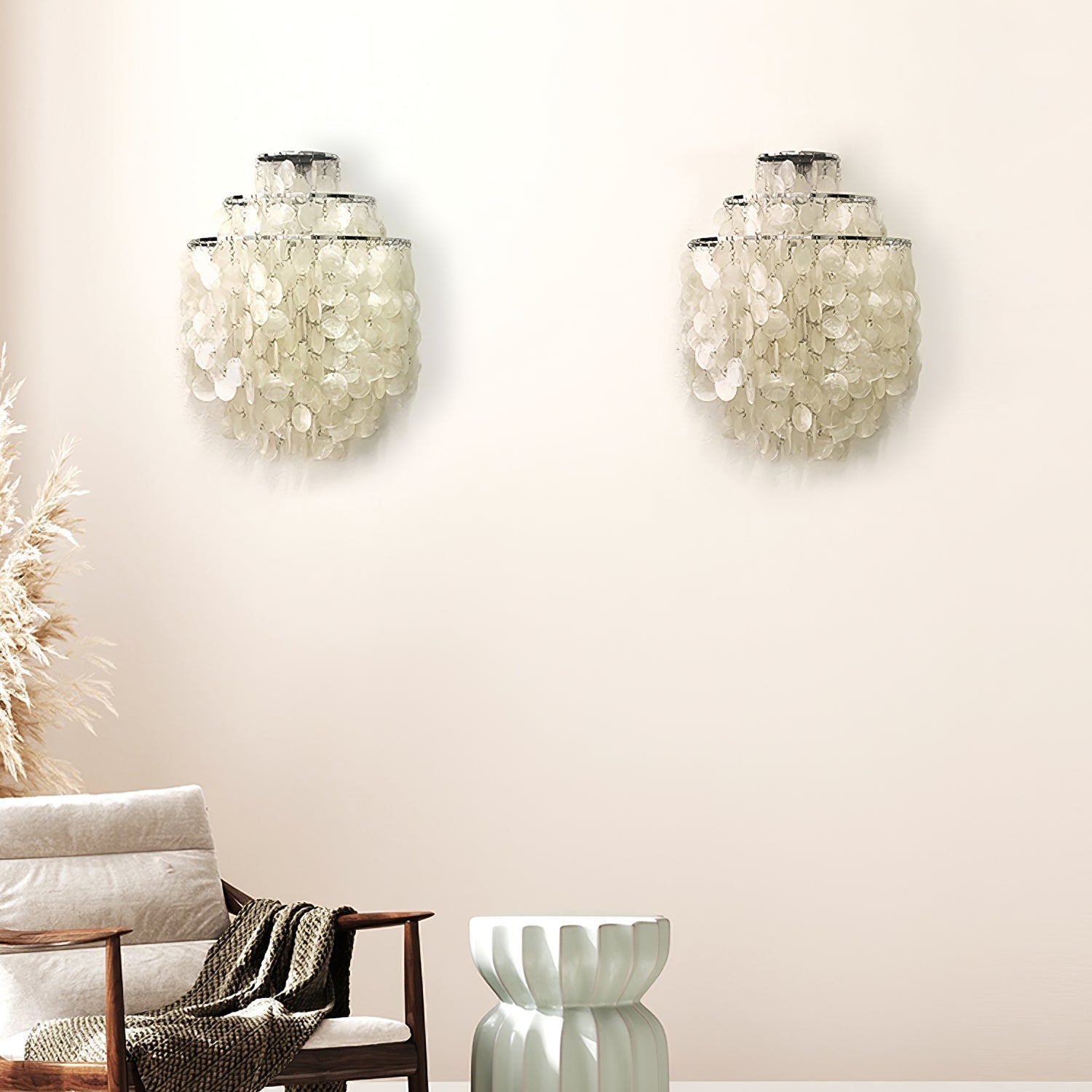 Shell Cascading Wall Light - Lamp Outdoor