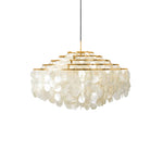 Round Shell Chandelier - Lamp Outdoor