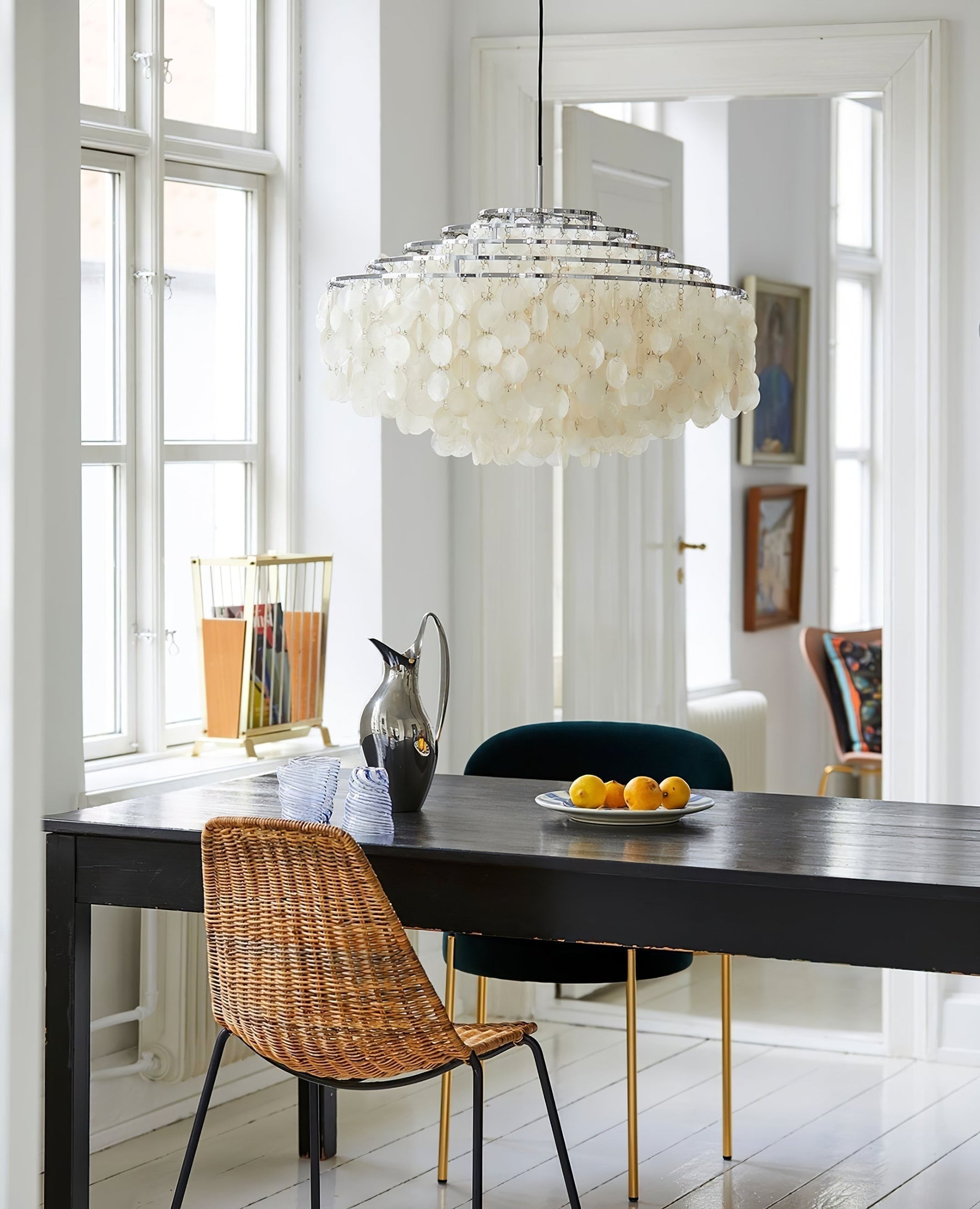 Round Shell Chandelier - Lamp Outdoor