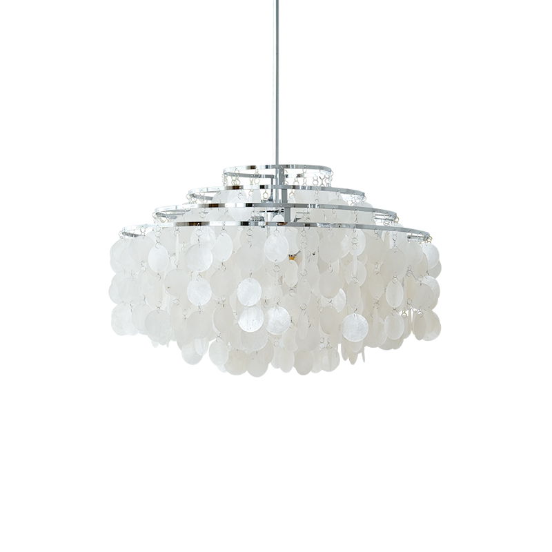 Round Shell Chandelier - Lamp Outdoor