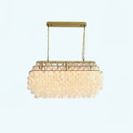 Round Shell Chandelier - Lamp Outdoor