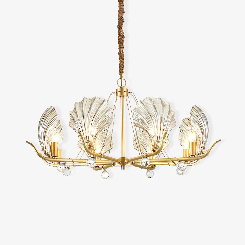 Shell Crystal Chandelier - Lamp Outdoor