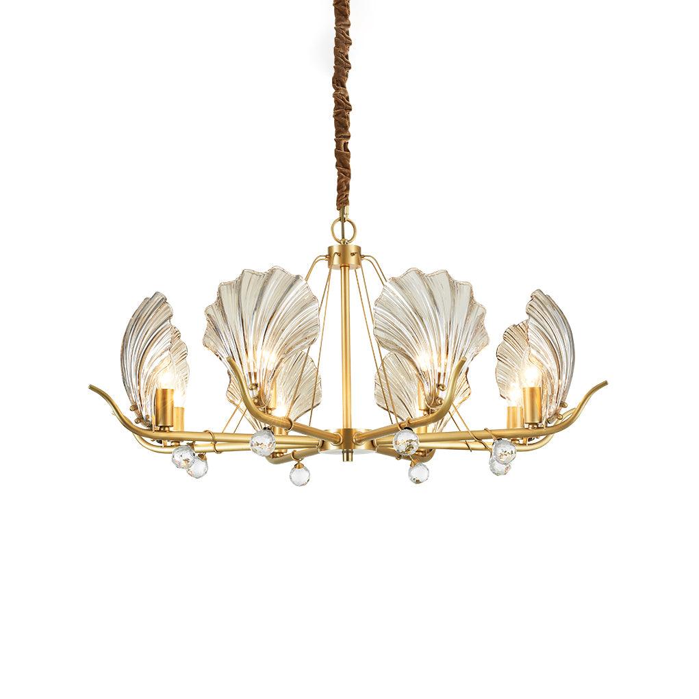 Shell Crystal Chandelier - Lamp Outdoor
