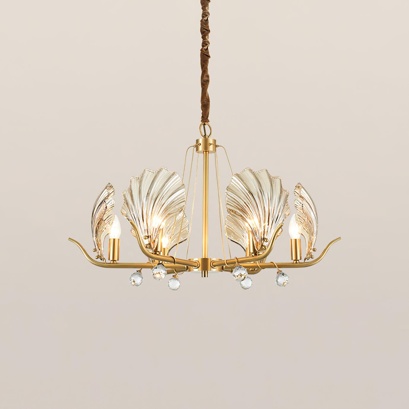 Shell Crystal Chandelier - Lamp Outdoor