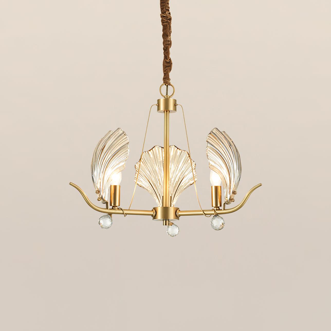 Shell Crystal Chandelier - Lamp Outdoor