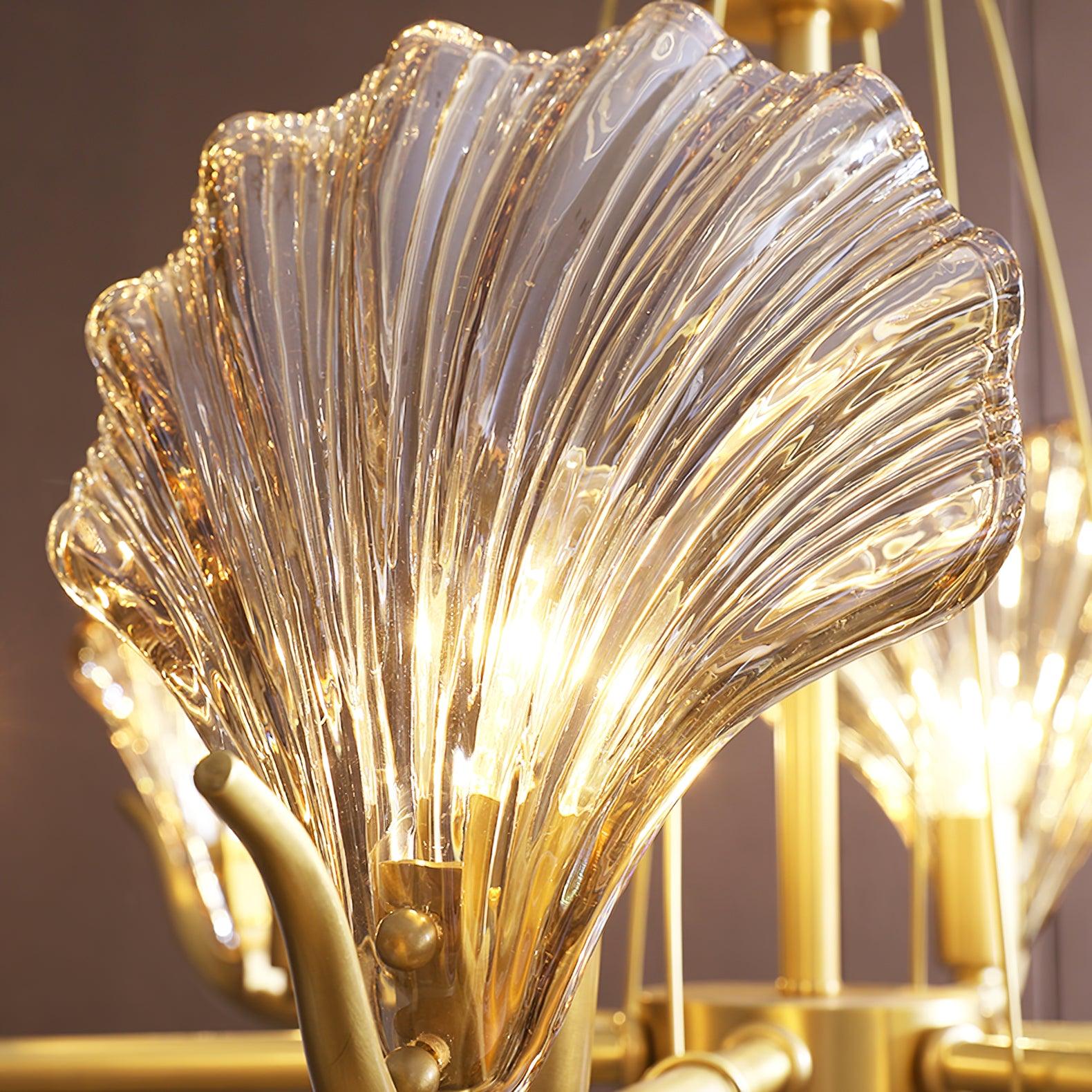 Shell Crystal Chandelier - Lamp Outdoor