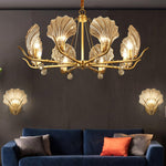 Shell Crystal Chandelier - Lamp Outdoor