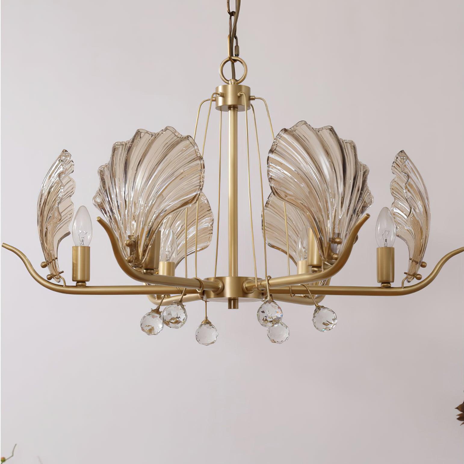 Shell Crystal Chandelier - Lamp Outdoor