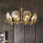 Shell Crystal Chandelier - Lamp Outdoor