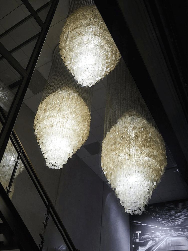 Atalila Coastal Shell Pendant Light - Lamp Outdoor