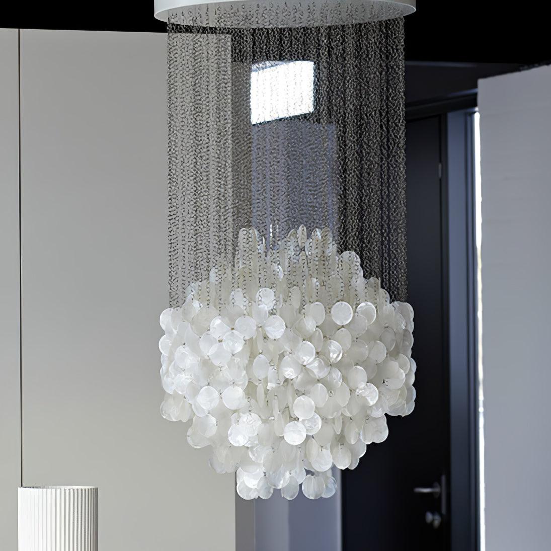 Atalila Coastal Shell Pendant Light - Lamp Outdoor