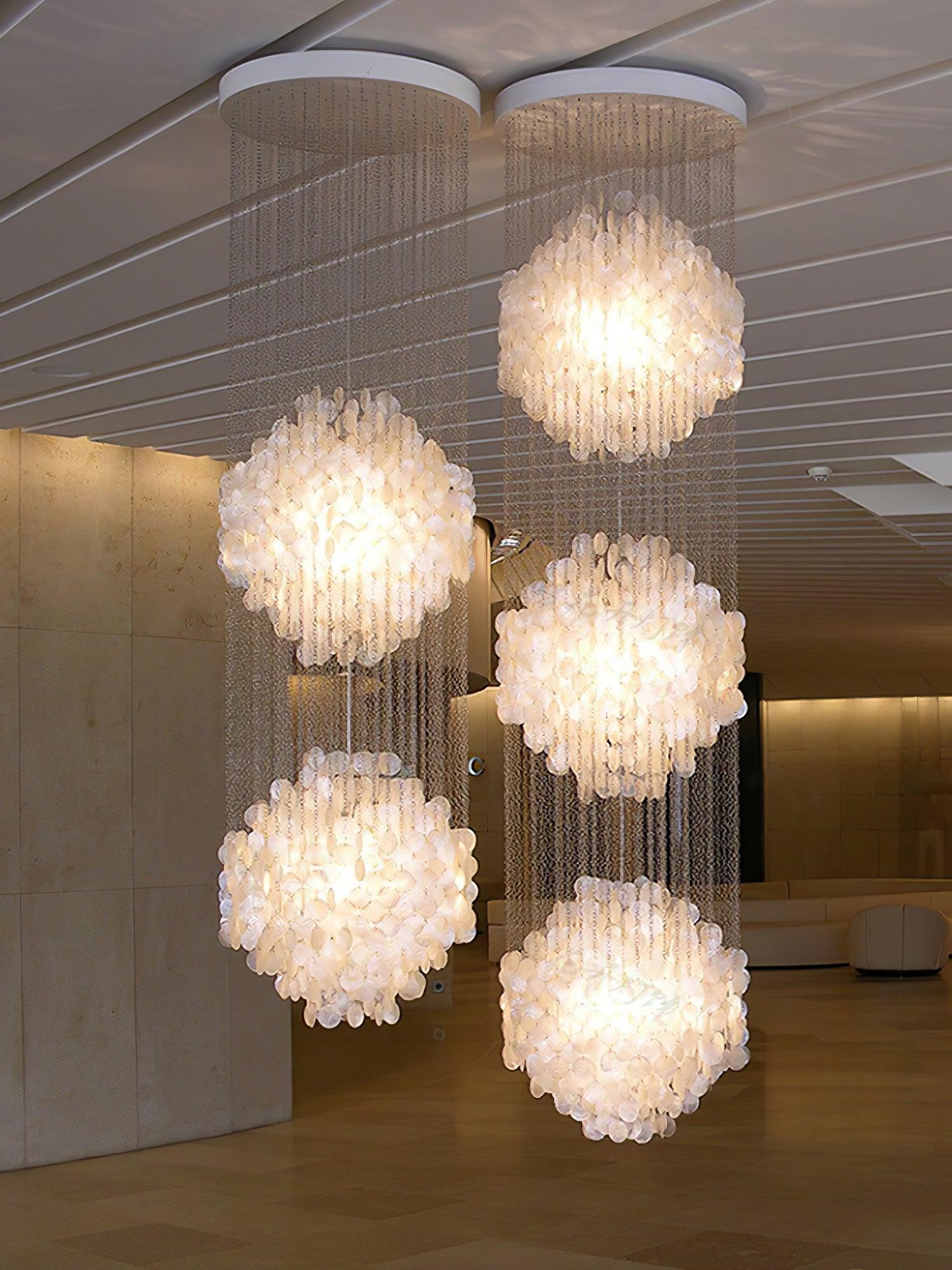 Atalila Coastal Shell Pendant Light - Lamp Outdoor