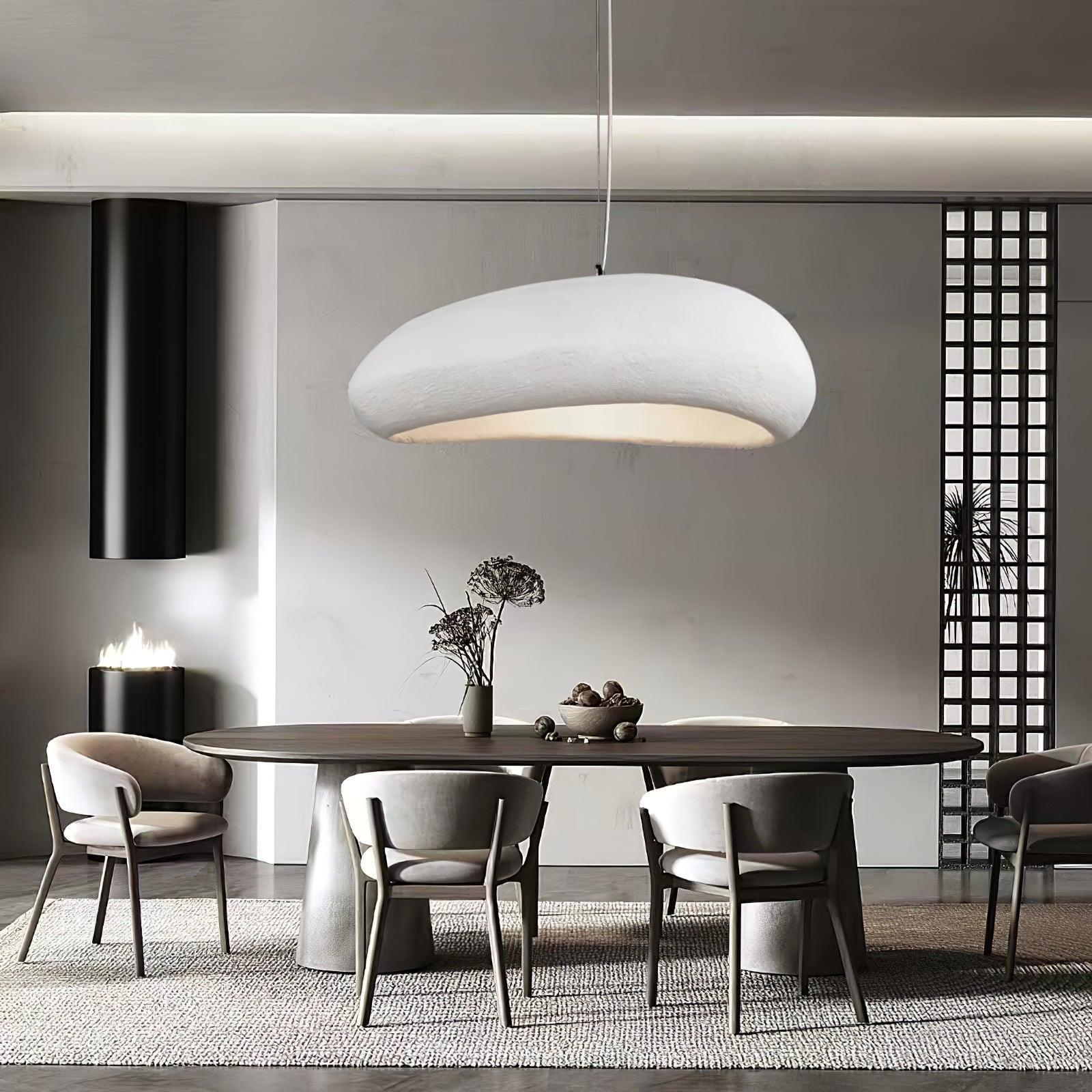Olrinila Premium Nordic Art Cloud Metal Plastic Pendant Light - Lamp Outdoor
