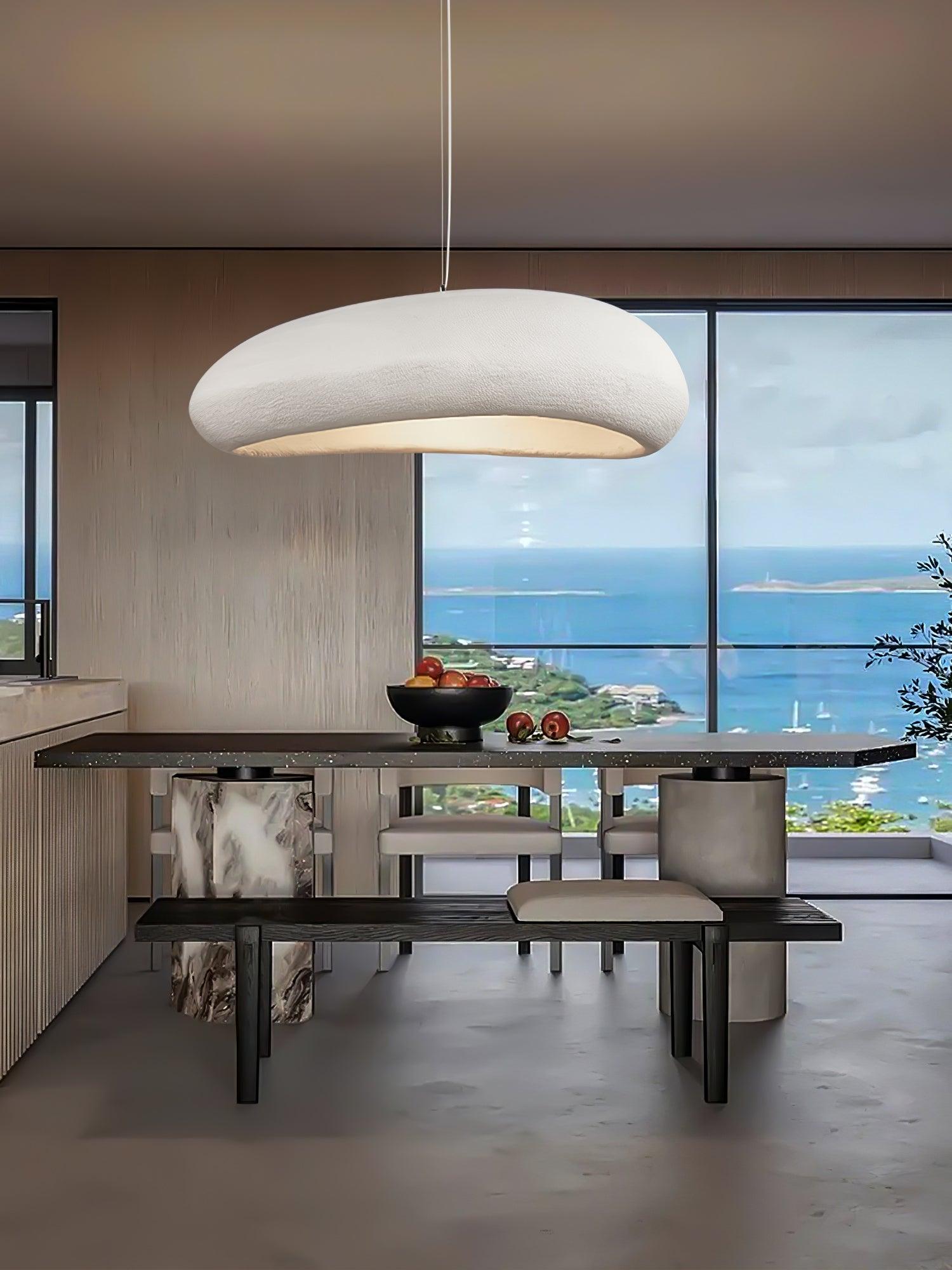 Olrinila Premium Nordic Art Cloud Metal Plastic Pendant Light - Lamp Outdoor