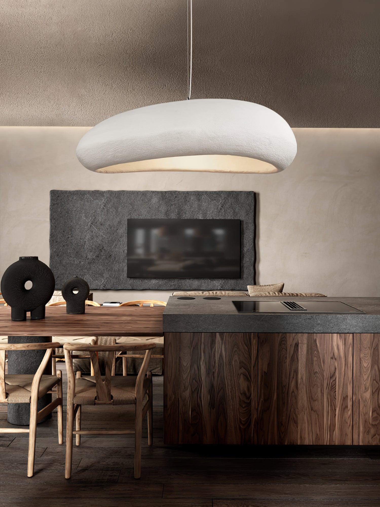 Olrinila Premium Nordic Art Cloud Metal Plastic Pendant Light - Lamp Outdoor