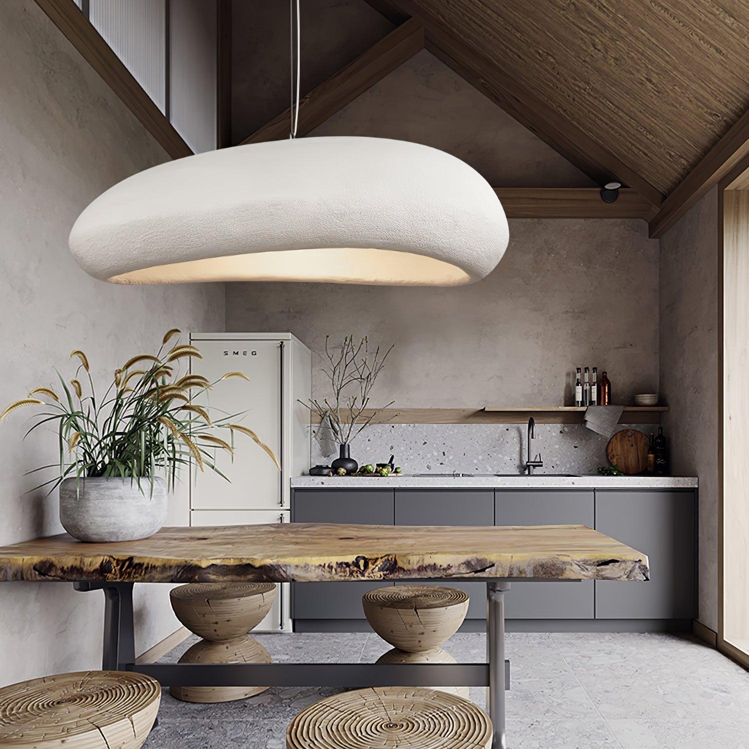 Olrinila Premium Nordic Art Cloud Metal Plastic Pendant Light - Lamp Outdoor