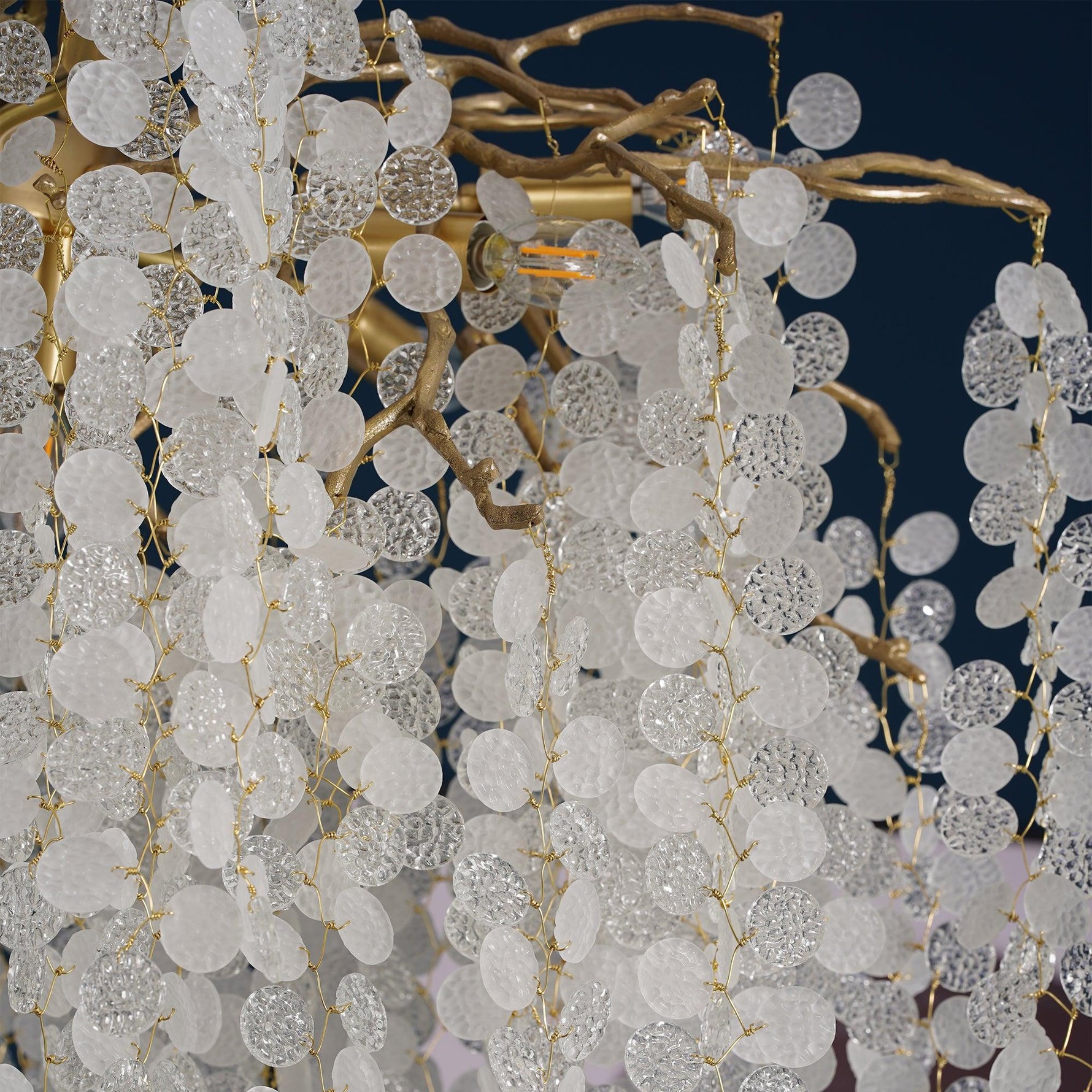Shiro Noda Crystal Chandelier - Lamp Outdoor