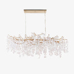 Shiro Noda Crystal Chandelier - Lamp Outdoor