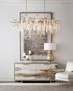 Shiro Noda Crystal Chandelier - Lamp Outdoor