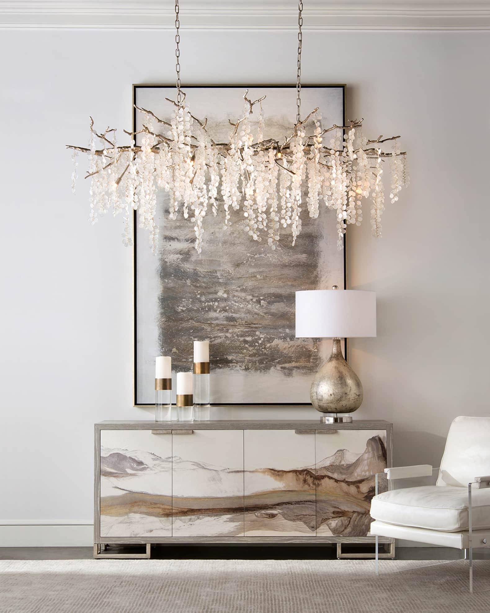 Shiro Noda Crystal Chandelier - Lamp Outdoor