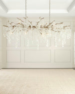 Shiro Noda Crystal Chandelier - Lamp Outdoor