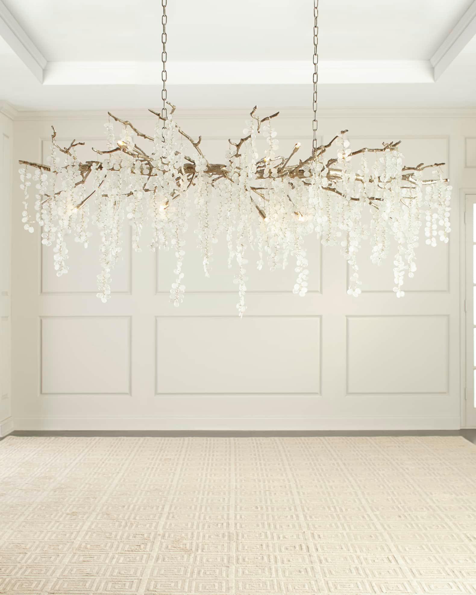 Shiro Noda Crystal Chandelier - Lamp Outdoor
