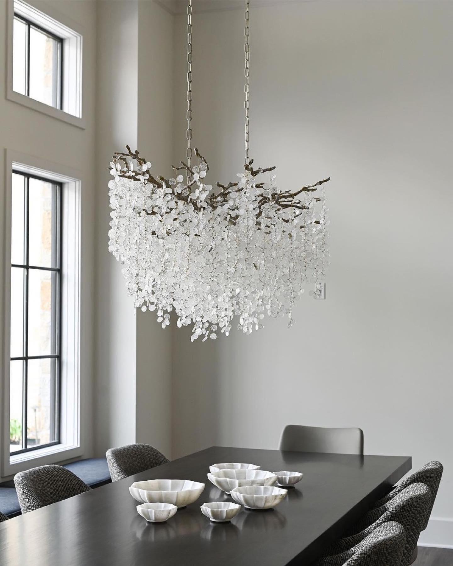 Shiro Noda Crystal Chandelier - Lamp Outdoor