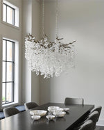 Shiro Noda Crystal Chandelier - Lamp Outdoor