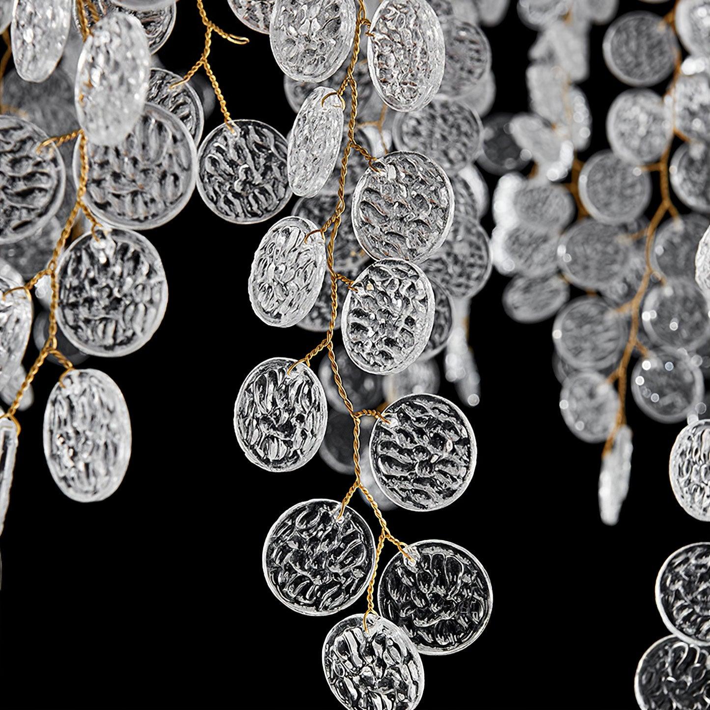 Shiro Noda Crystal Chandelier - Lamp Outdoor