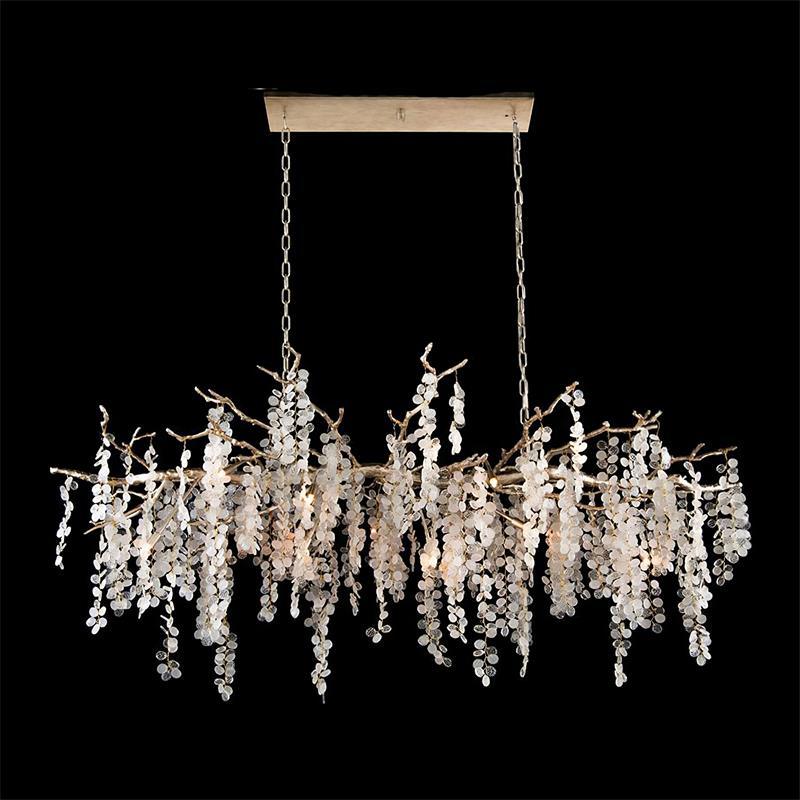 Shiro Noda Crystal Chandelier - Lamp Outdoor