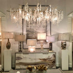 Shiro Noda Crystal Chandelier - Lamp Outdoor