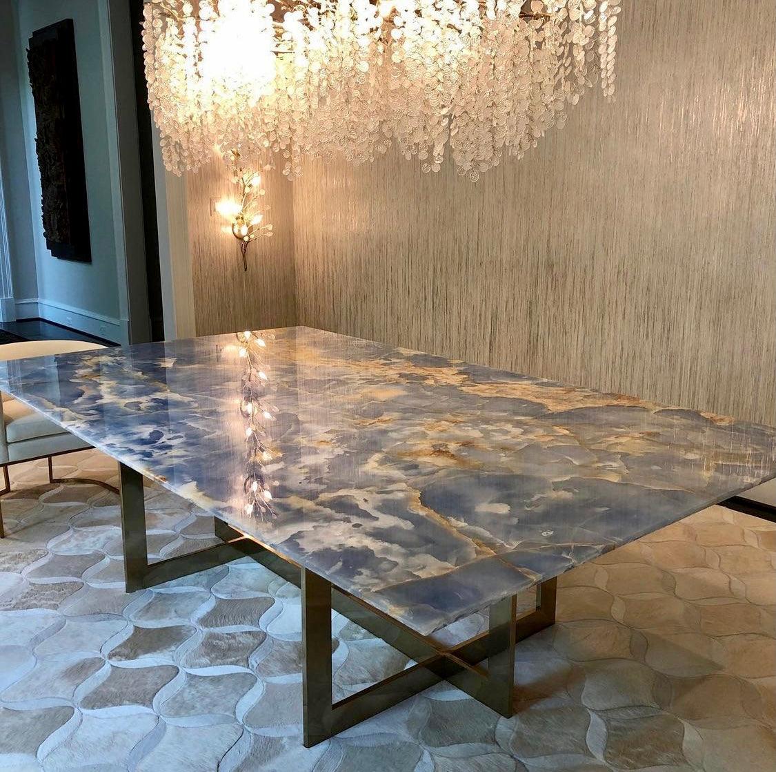 Shiro Noda Crystal Chandelier - Lamp Outdoor