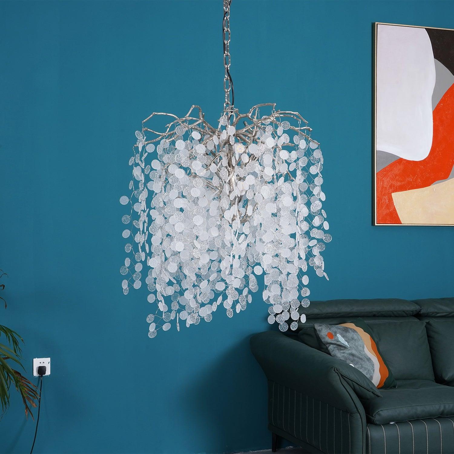 Shiro Noda Crystal Chandelier - Lamp Outdoor