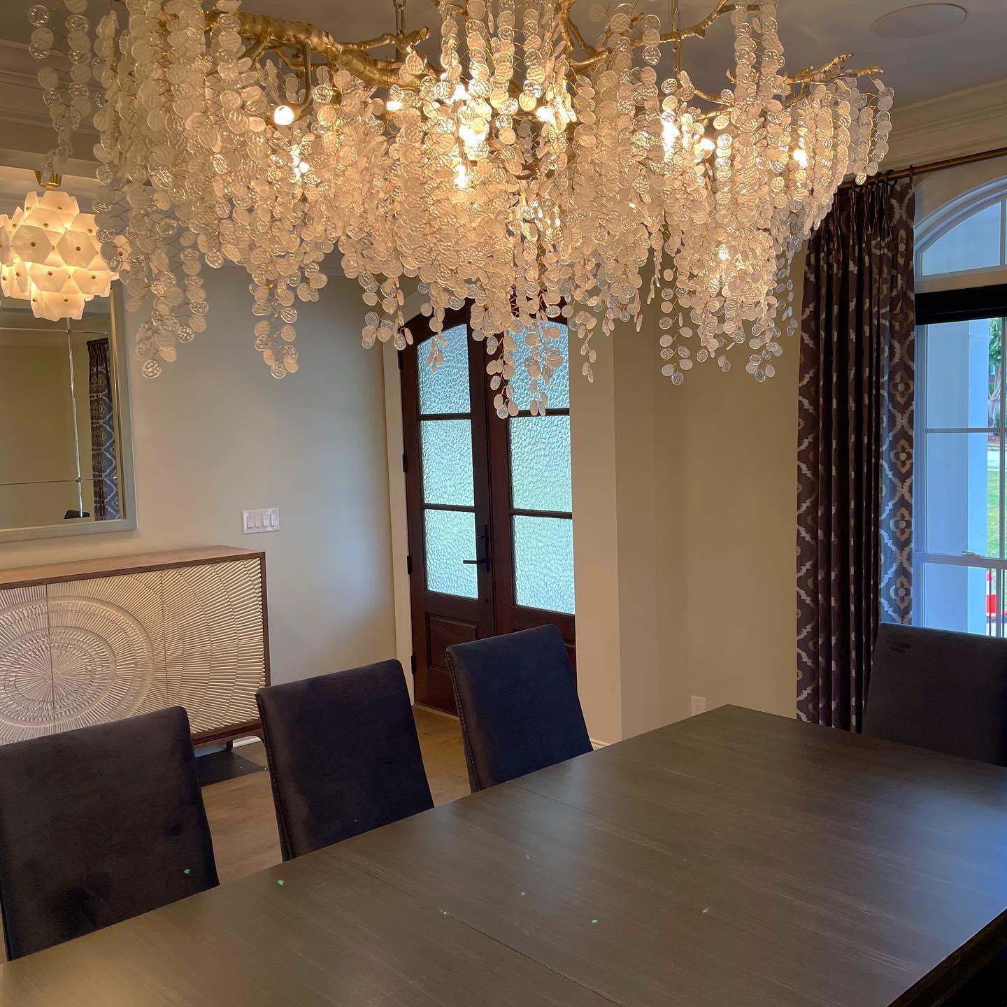Shiro Noda Crystal Chandelier - Lamp Outdoor
