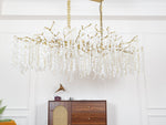 Shiro Noda Crystal Chandelier - Lamp Outdoor