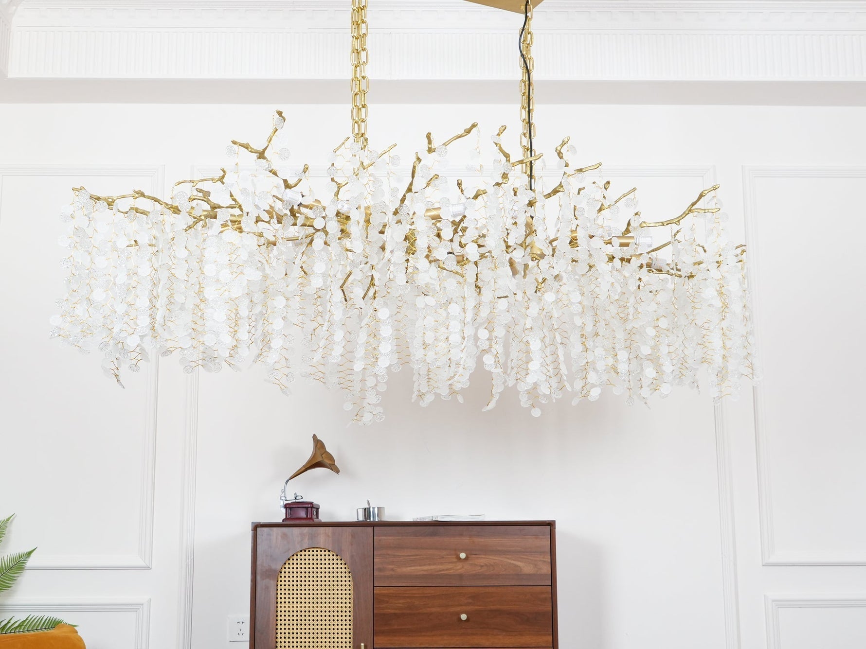 Shiro Noda Crystal Chandelier - Lamp Outdoor