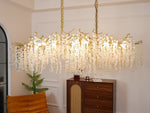 Shiro Noda Crystal Chandelier - Lamp Outdoor