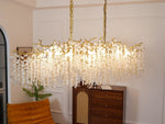 Shiro Noda Crystal Chandelier - Lamp Outdoor