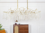 Shiro Noda Crystal Chandelier - Lamp Outdoor