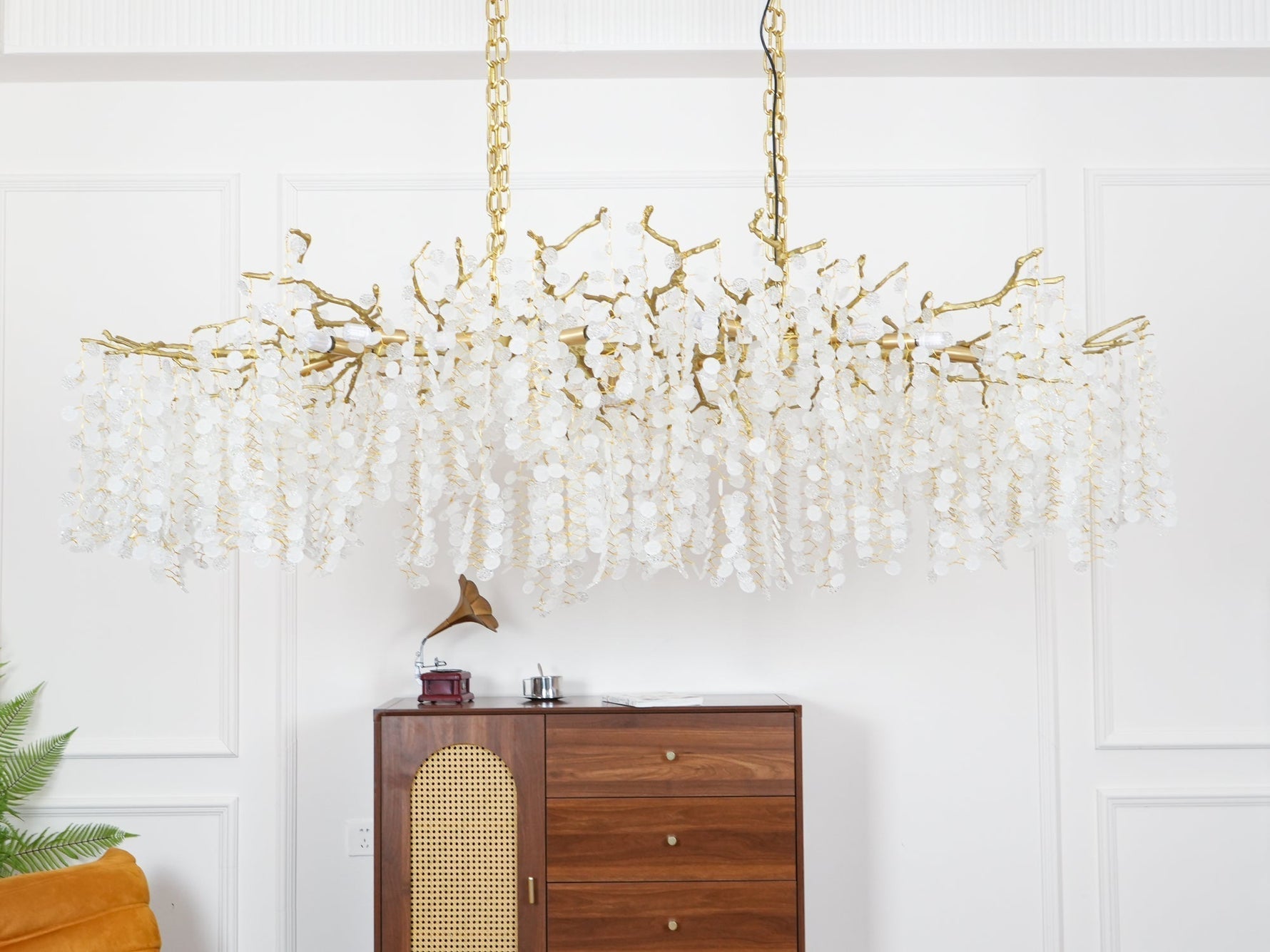 Shiro Noda Crystal Chandelier - Lamp Outdoor