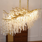 Shiro Noda Crystal Chandelier - Lamp Outdoor
