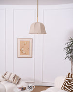 Sienna Linen Pendant Lamp - Lamp Outdoor