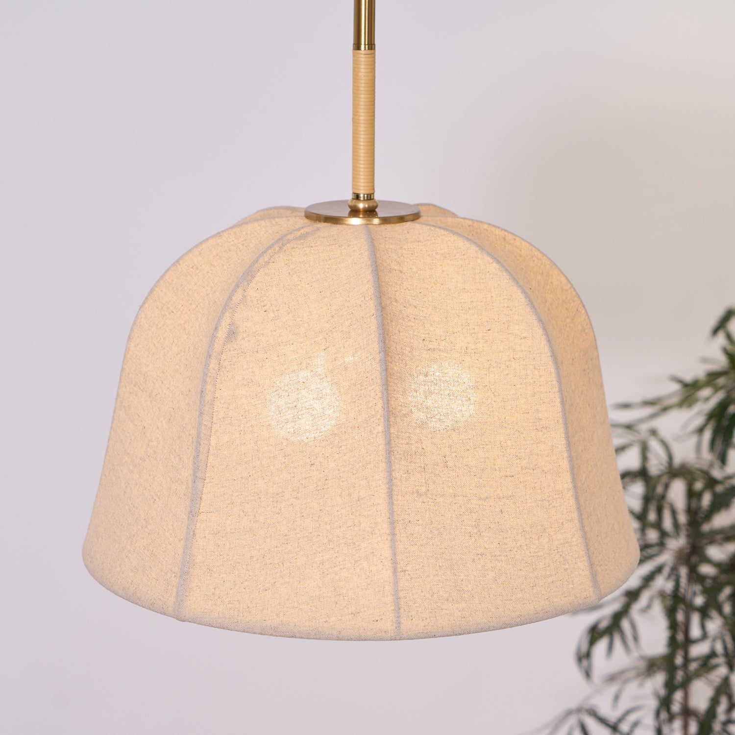 Sienna Linen Pendant Lamp - Lamp Outdoor