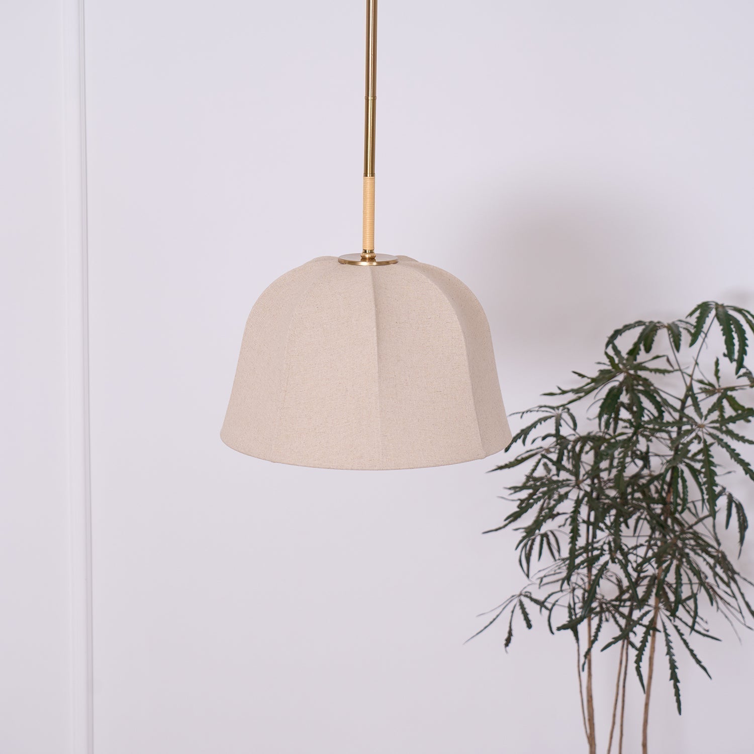 Sienna Linen Pendant Lamp - Lamp Outdoor