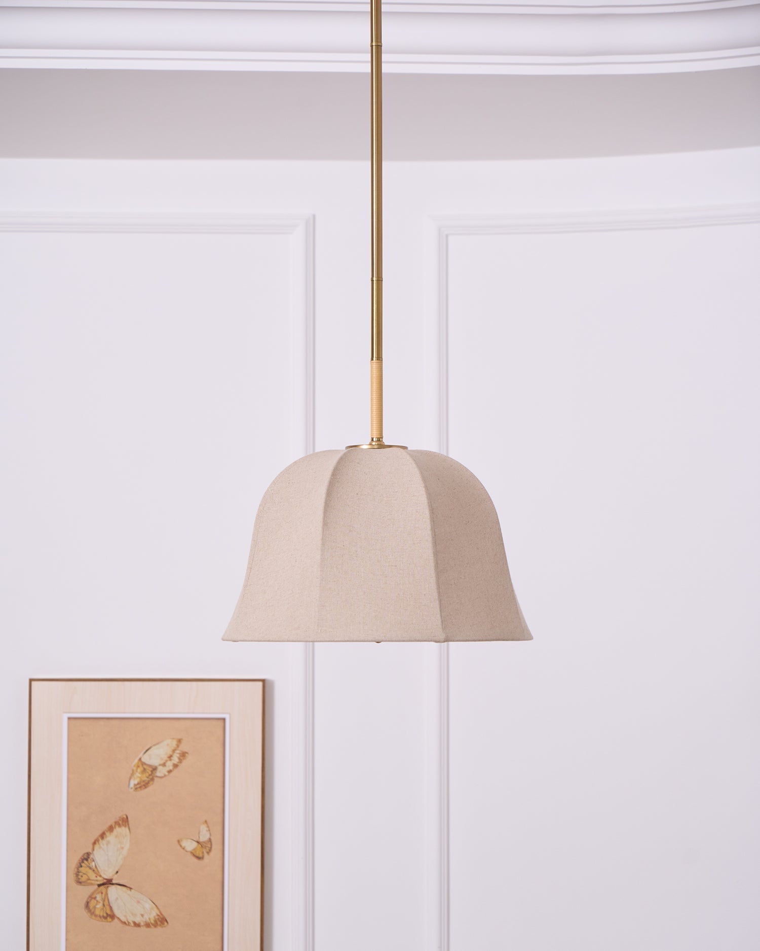 Sienna Linen Pendant Lamp - Lamp Outdoor