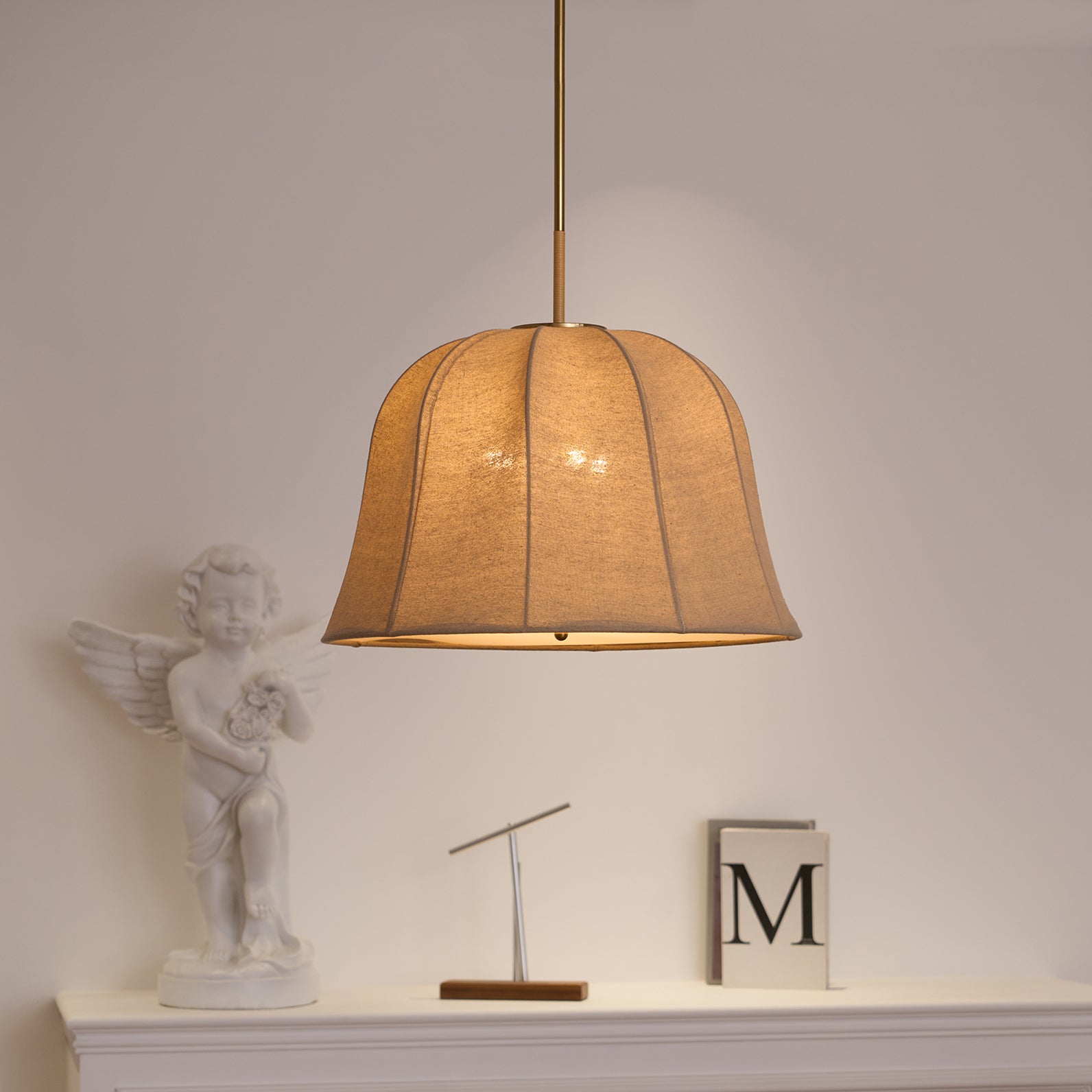 Sienna Linen Pendant Lamp - Lamp Outdoor