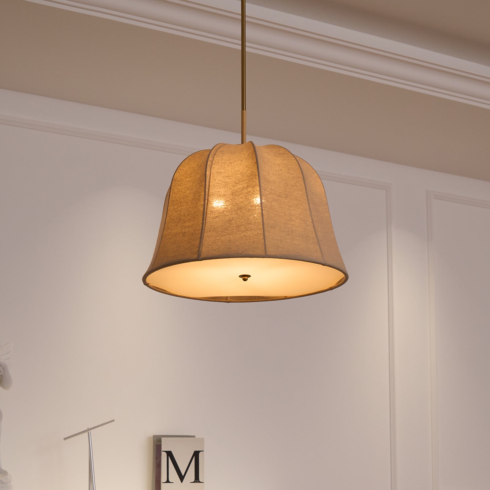 Sienna Linen Pendant Lamp - Lamp Outdoor