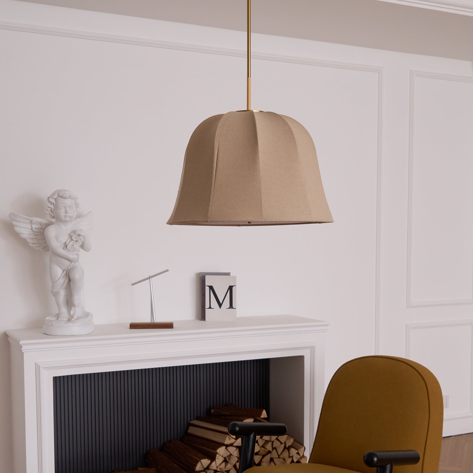 Sienna Linen Pendant Lamp - Lamp Outdoor